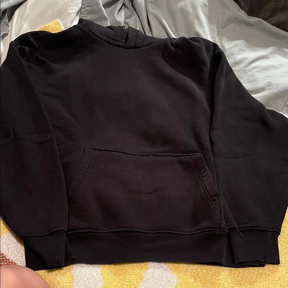 Zara Black Hoodie with Branded Tag